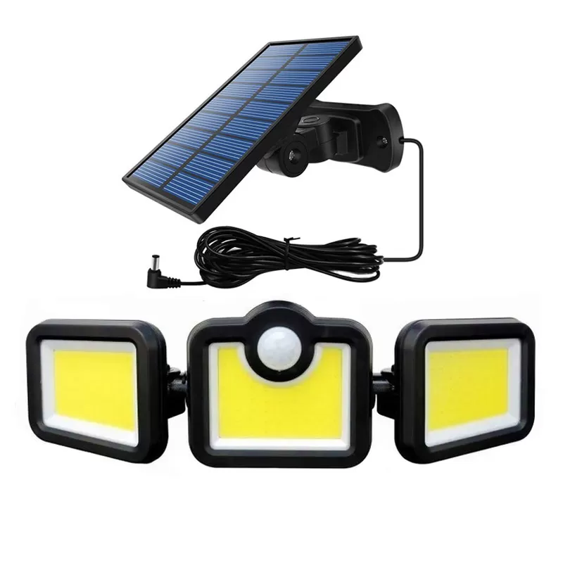 Luces Recargables Solares para Jardín Sensor 3 en 1